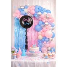 Eng Parti Dünyası 68 Parça Cinsiyet Balon Konsepti - Baby Shower Seti ENG-B1083