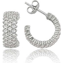 925 Ayar Gümüş Tamtur Küpe