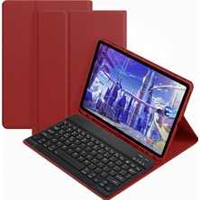 Microcase Honor Pad X8 Tablet Uyumlu Bluetooth Klavyeli Standlı Kılıf Siyah - Bkk4