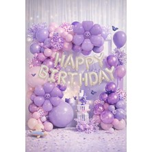 Eng Parti Dünyası 75 Parça Doğum Günü Balon Konsepti - Happy Birthday Seti ENG-B1021