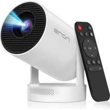 Delixa [elektrikli Odak] 4K Destekli Mini Taşınabilir Projektör, Bluetooth 5.4 Wıfı6, 5WATT Ses Tabanlı Hop