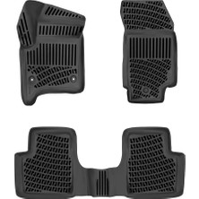 Delixa Citroen C3 Aircross Mhev 2024 Sonrası Ile Uyumlu 3D Araca Özel Havuzlu Paspas