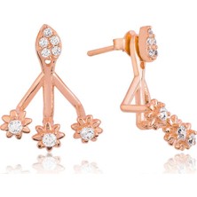 925 Ayar Gümüş Sihirli Çiçek Küpe