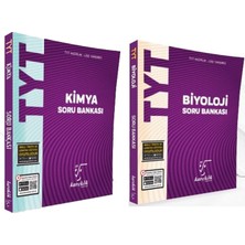 Akm Kitap Karekök Yayınları Tyt Kimya ve Biyoloji Soru Bankası Seti 2 Kitap