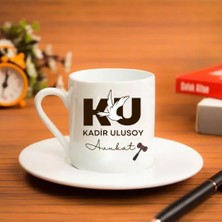 Çılgıntrend Kişiye Özel Isimli Avukat Tasarımlı Türk Kahvesi Fincanı – Avukatlara Özel Hediye