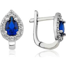 Gümüş Damla J Küpe