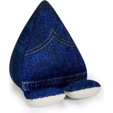 Delixa Plusheez Yastığı - Kot - Telefonları, Mini Tabletler E-Okuyucular Için Stand: Filmler Görüntülü Tele