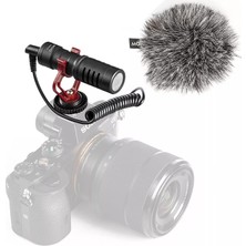 Delixa Telefon Makinesi Kamera Uyumlu Universal Video Mikrofonu Iç Dış Mekan Kullanıma Uygun Youtuber Twich