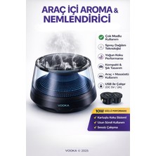 Mo Dou Araç Içi Aromaterapi Nemlendirici 10W USB Koku Difüzörü Oto Hava Nemlendirici