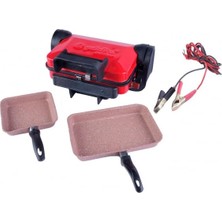 Delixa Şahika Termo Yemek Pişirme Makinası, Volt Araç Tost Makinesi,