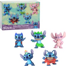 Delixa 's Lilo & Stitch Dikiş Figürü Seti, 5 , Just Tarafından, Mavi