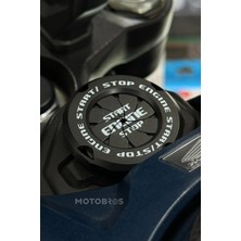 Delixa Motobros Motosiklet Kontak ile Uyumlu Koruyucu Dekoratif Dönen Kapak