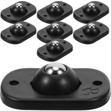 Delixa Valıclud 8 Kendinden Yapışkanlı - Ev Aletleri Için Mini Döner Tekerlekler - Çöp Kutuları, Saklama Ku