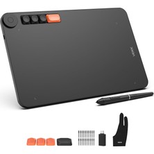Delixa Veikk VO1060 10X6 4 Kısayol Tuşlu Sağ/sol El Uyumlu Grafik Tablet+Kalem