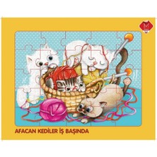 Delixa Afacan Kediler Başında Puzzle