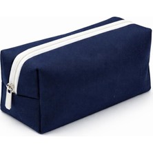 Delixa Lüks Lacivert Kot Makyaj Seyahat Çantası