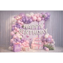 Eng Parti Dünyası 58 Parça Doğum Günü Balon Konsepti - Happy Birthday Seti ENG-B1004
