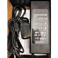 Delixa Çakmak Adaptörü Araç Çakmaklık Çevirici Buzdolabı Ev Tipi Çevirici ADAPTÖR7AMPER/12VOLT