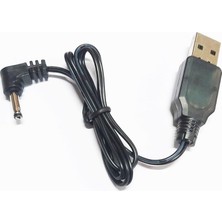 Delixa Autoline Drone Quadcopter Için 3,7 V Lipo Pil Şarj Cihazı, USB Kablo, 3,5 mm Jak