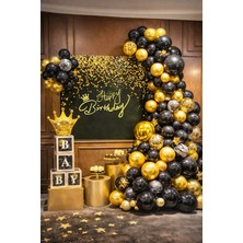 Eng Parti Dünyası 61 Parça Doğum Günü Balon Konsepti - Happy Birthday Seti ENG-B1011