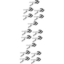 Delixa 15 Saks Çıtası Klipsleri Klarnet Tamir Klipleri Üflemeli Çalgı Bakım Aracı Tamir Kelepçeleri Ud Enst