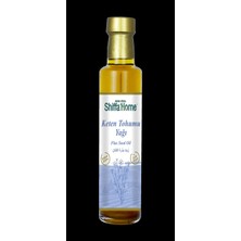 Delixa Keten Tohumu Yağı 250 ml | Soğuk Sıkım -3, -6 -9 Yağ Asidi Kaynağı | Salata, Yoğurt Soğuk Mezeler Iç