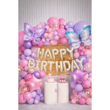Eng Parti Dünyası 67 Parça Doğum Günü Balon Konsepti - Happy Birthday Seti ENG-B1014