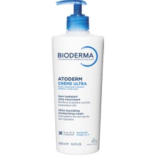 Delixa Atoderm Ultra Normal Kuru Ciltler Için Nemlendirici Yüz, Vücut Bakım Kremi 500 ml