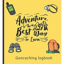 Delixa Adventure Way Learn Geocaching Log : Geocaching Log : A Log Journal Record Gps Geocaching