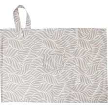 Delixa Cepli Emzirme Önlüğü (Gri Yaprak)