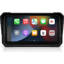 Delixa Vovel M-790 6.” Ekran Ön Arka Kameralı Motosiklet Carplay Android Auto Multimedya Navigasyon Sistemi