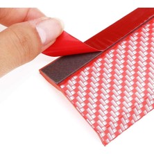 Delixa ® 2,5 Metre Araba Ön Tampon Koruyucu Kauçuk Tampon Şerit Bant Döşeme Kiti