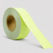 Delixa Fosforlu Foto Lümen Açık Yeşil Yapışkanlı Bant 4,5 cm x 5 M Karanlıkta Parlayan Yüksek Görünürlük