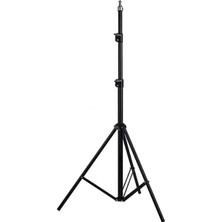 Delixa Tripod Kamera Işık Ayağı Döküm Demir 940GR Makinesi Paraflaş Kamera 70 CM-210 cm Açılabilir Katlanab