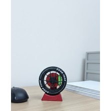 Buğlem Event Jant Tasarımlı Masa Üstü Ofis Dekoru Spor Tasarım Aksesuar - LG002W-7LDDG1