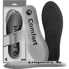 Delixa Extra Konforlu Sneakers Tabanlığı, Günlük Hafıızalı Memory Foam Sünger Yumuşak Iç Tabanlık (Gri, 40)