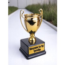 Delixa Lili Hediyelik Dünyanın En Çocuğu Yazılı 23 cm Ödül Kupası