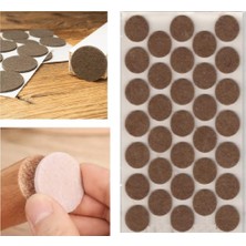 Delixa Pacific Keçesi,kendinden Yapışkanlı Zemin Koruyucu Kahverengi (ÇAP24MM)