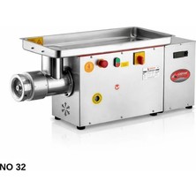 Çağdaş Makina Çağdaş No 32 Dıştan Soğutmalı Paslanmaz Kıyma Makinesi 220V