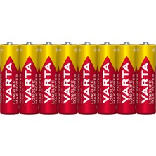 Delixa Longlife Pil Kalem Lr6 Piller (8' ) Yüksek Performanslı Alkalin Piller - Almanya'da Üretilmiştir