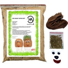 Delixa Hobialem 10 Adet, Adam, Çimlendirme Deneyi, Eğitici Adam Yapım Seti