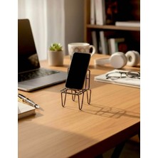 Falcon Demir Çelik Dekoratif Telefon Tutacağı Metal