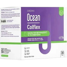 Orzax Ocean Colflex 30 Saşe - Dezenfektan Hediyeli (%72 Alkol)