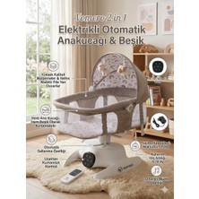 Vomero Rosy 2 In 1 Elektrikli Otomatik Sallanan Ana Kucağı / Beşik