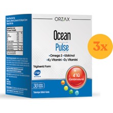 Orzax Ocean Pulse 30 Kapsül - 3 Adet (90 Kapsül)