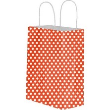 Kitabevimden Umur Karton Çanta 12X32X40 Beyaz 90 gr A.kırmızı 30012888/ 25 Li