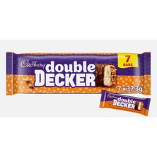 Cadbury Double Decker 7 Bars Çikolata 7 x 37,3   261,1 gr