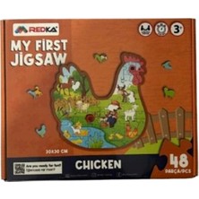 Redka My First Jigsaw Tavuk Puzzle 48 Parça