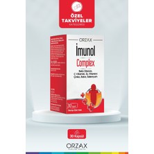 Orzax Ocean Orzax Imunol Complex Takviye Edici Gıda 30 Kapsül