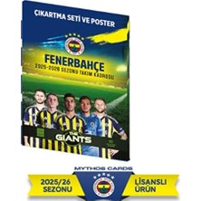 Mythos Fenerbahçe Poster ve Çıkartma Seti Lisanslı Ürün - 2 Set